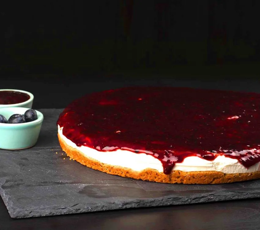 Cheesecake de frutos vermelhos